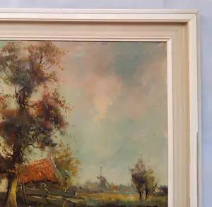 Onbekend - Nederlands landschap. kopen? Bied vanaf 80!