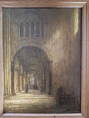 Ko Cossaar - binnenkant kerk kopen? Bied vanaf 125!