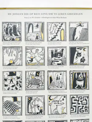 Wim Hofman - De jongen die op reis ging om te leren griezelen (Sprookjesprent nr. 8) kopen? Bied vanaf 50!