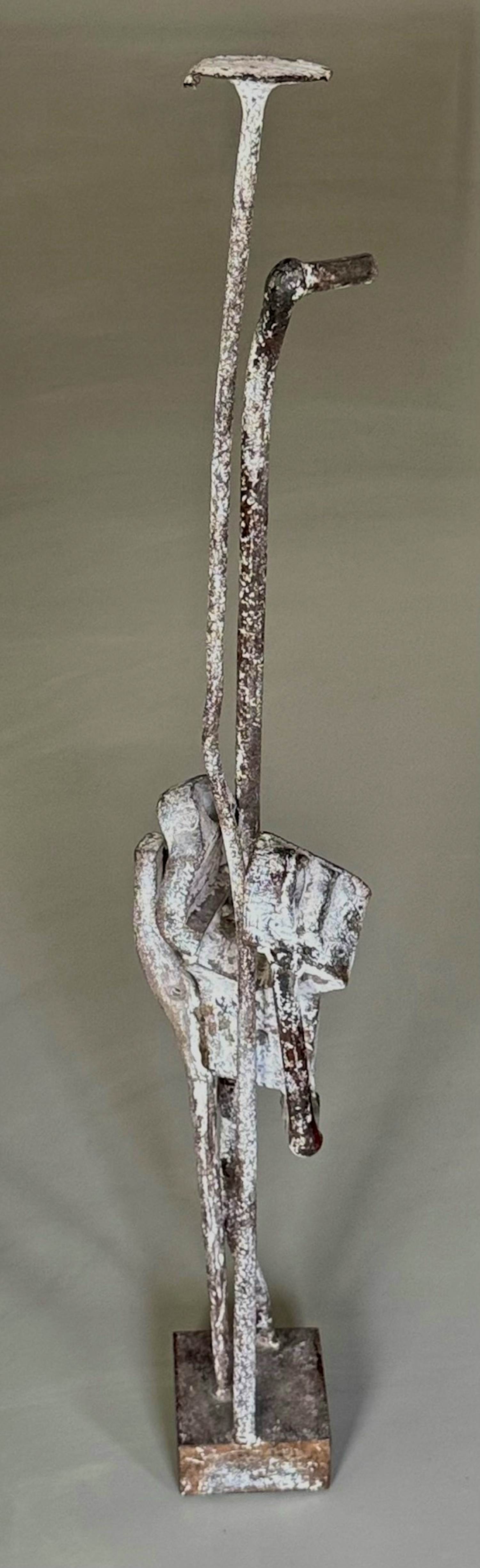 Lo van der Linden - Beeld in ijzer- Lo 97 kopen? Bied vanaf 550!