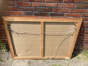 Siem van der Sluys - Olieverfschilderij Genaamd Gezichtsverlies kopen? Bied vanaf 70!