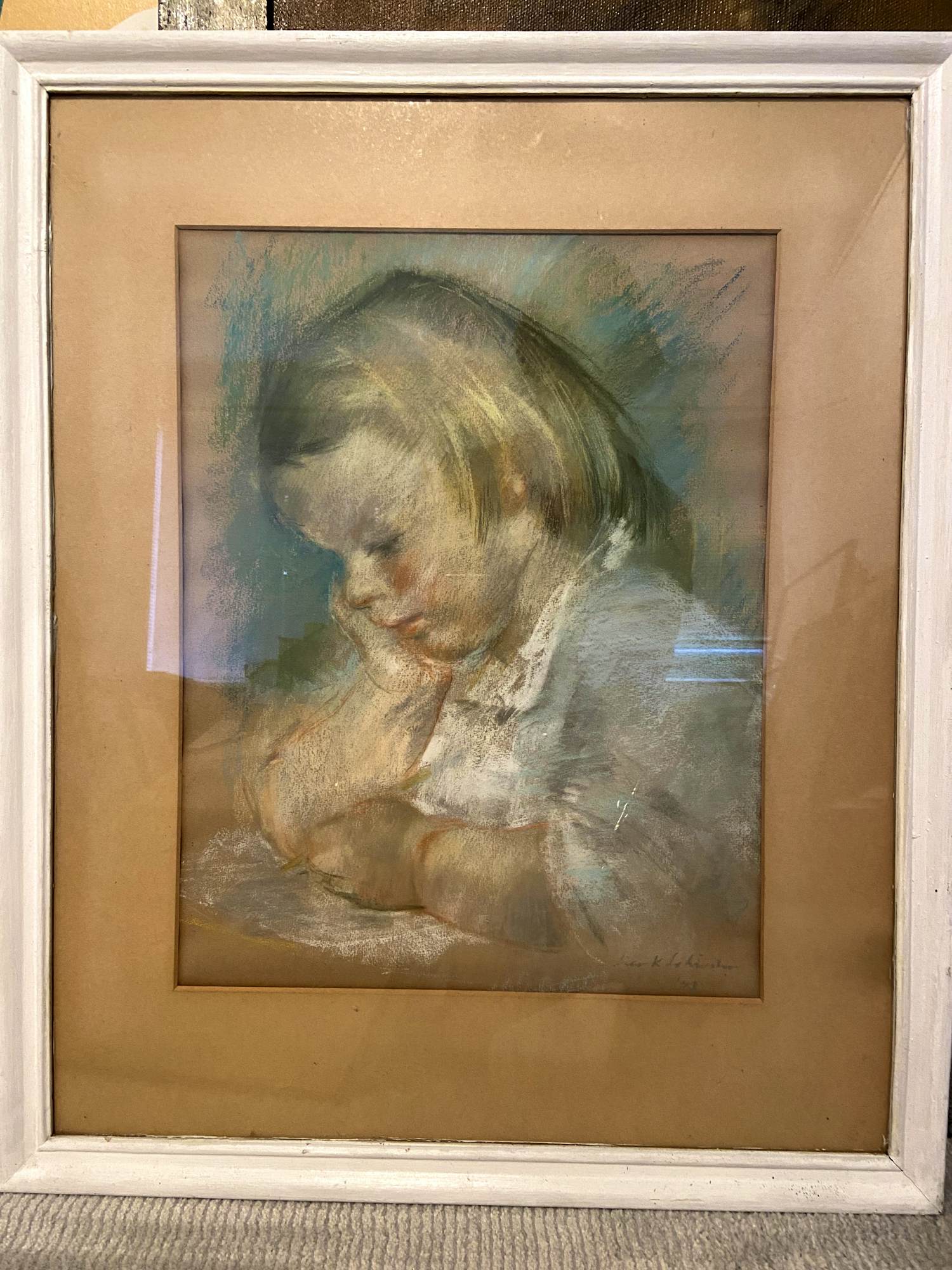 Buy Sierk Schroder - onbekend kind portret? Bid from 150!