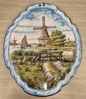 Koninklijke Tichelaar Makkum - Molen (tp 49) verkauft für € 100!