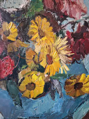 Piet Middelhoek - Vaas met bloemen kopen? Bied vanaf 300!