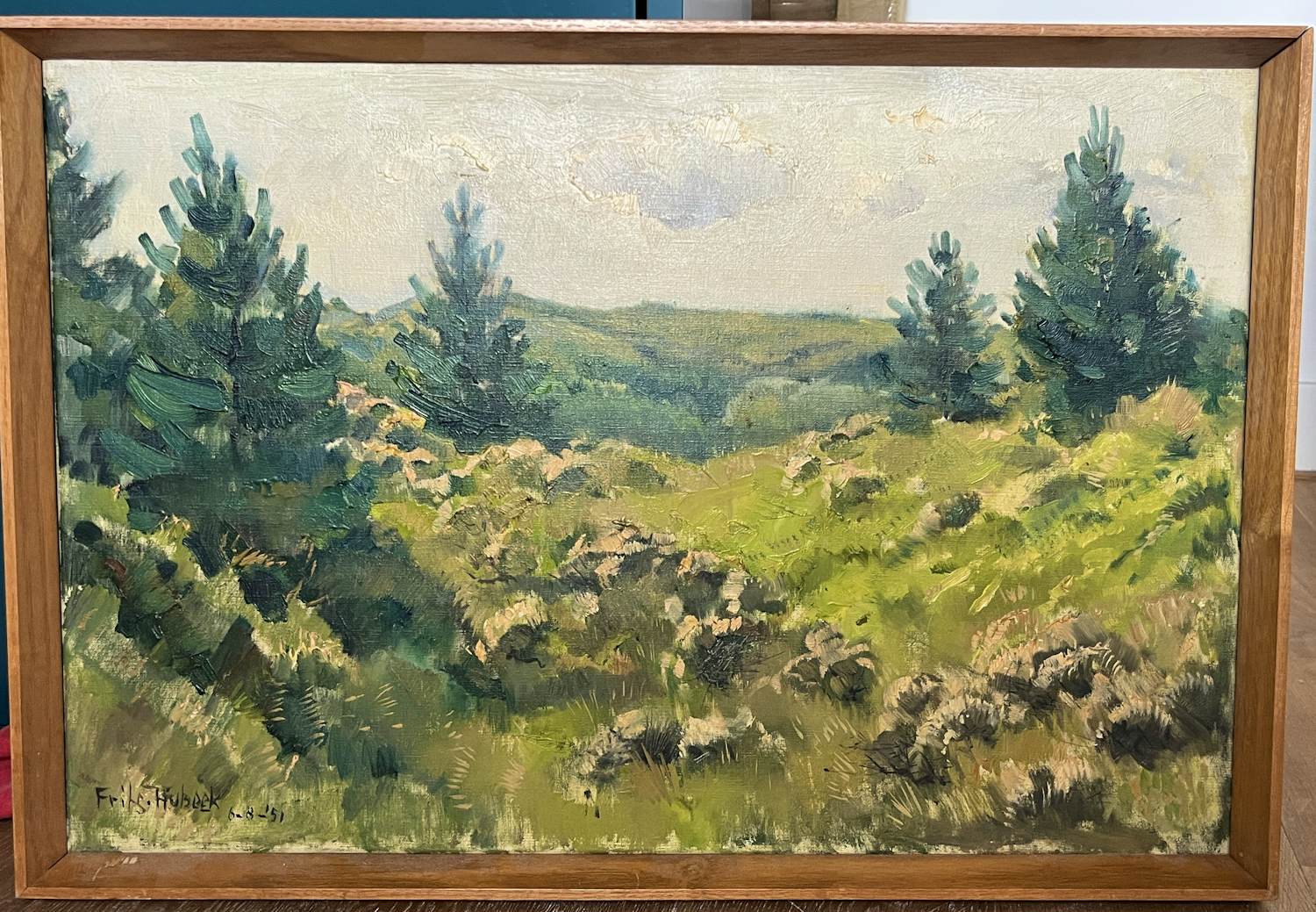Buy Frits Hubeek - Duinen, de Zandvoortsche vlakte? Bid from 70!