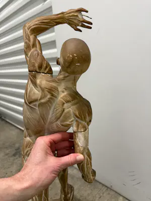 Jacques-Eugene Caudron - Écorché combattant kopen? Bied vanaf 350!