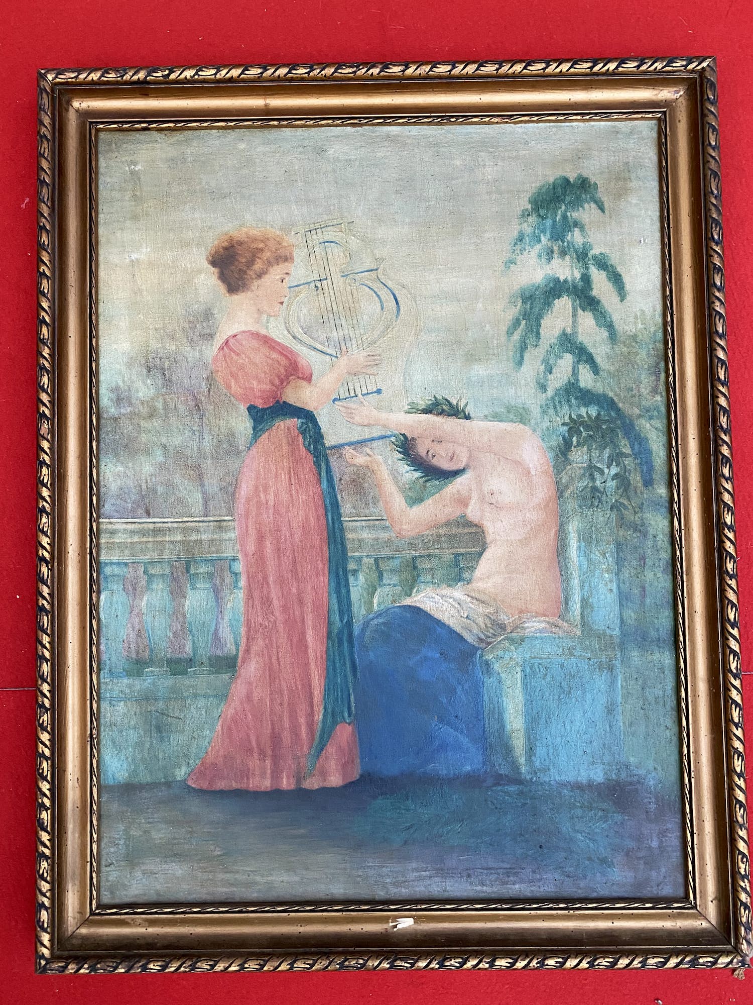 Niet of onleesbaar gesigneerd - Vrouwen met muziek kopen? Bied vanaf 1!