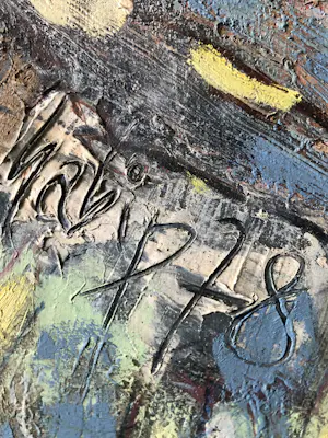 Habip Aydogdu - Expressionistisch Havengezicht kopen? Bied vanaf 800!