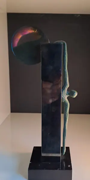 Brons (Onbekend) - Abstract beeld kopen? Bied vanaf 80!