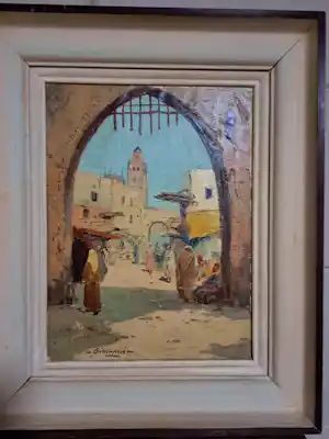 Onbekend - Arabische stadspoort vendu pour 50€ !
