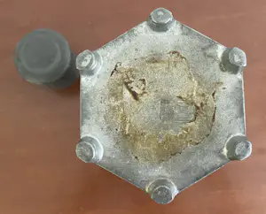 Onbekend - Antieke 19e eeuwse Chinees zeshoekige tinnen theebusje kopen? Bied vanaf 20!