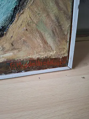 Piet Middelhoek - Vaas met bloemen kopen? Bied vanaf 300!