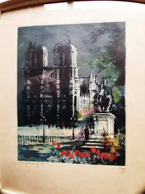 AcheterNiet of onleesbaar gesigneerd - Ets, Titel, Een foute originelen.? Enchérissez de 10!