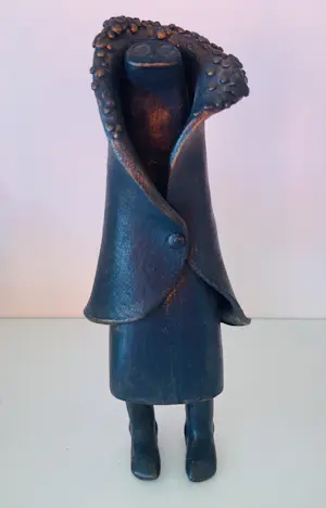 AcheterKeramiek overige - Uniek gesigneerd verbronsd beeldje? Enchérissez de 35!