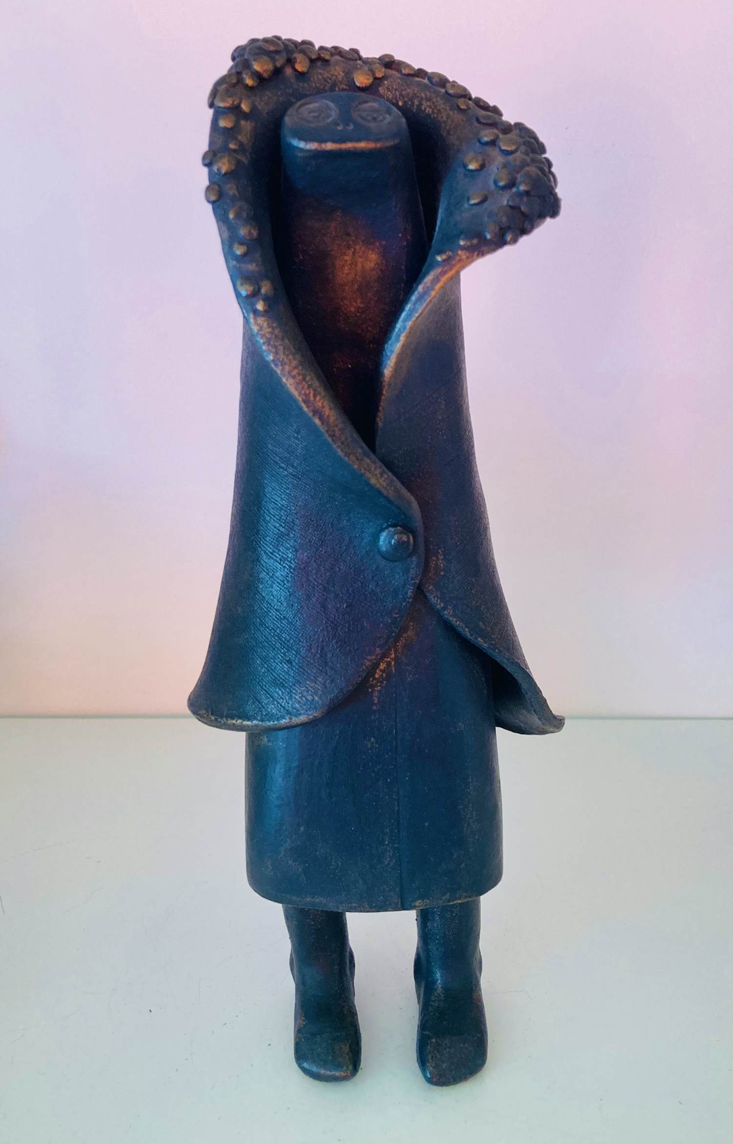 Keramiek overige - Uniek gesigneerd verbronsd beeldje kopen? Bied vanaf 35!