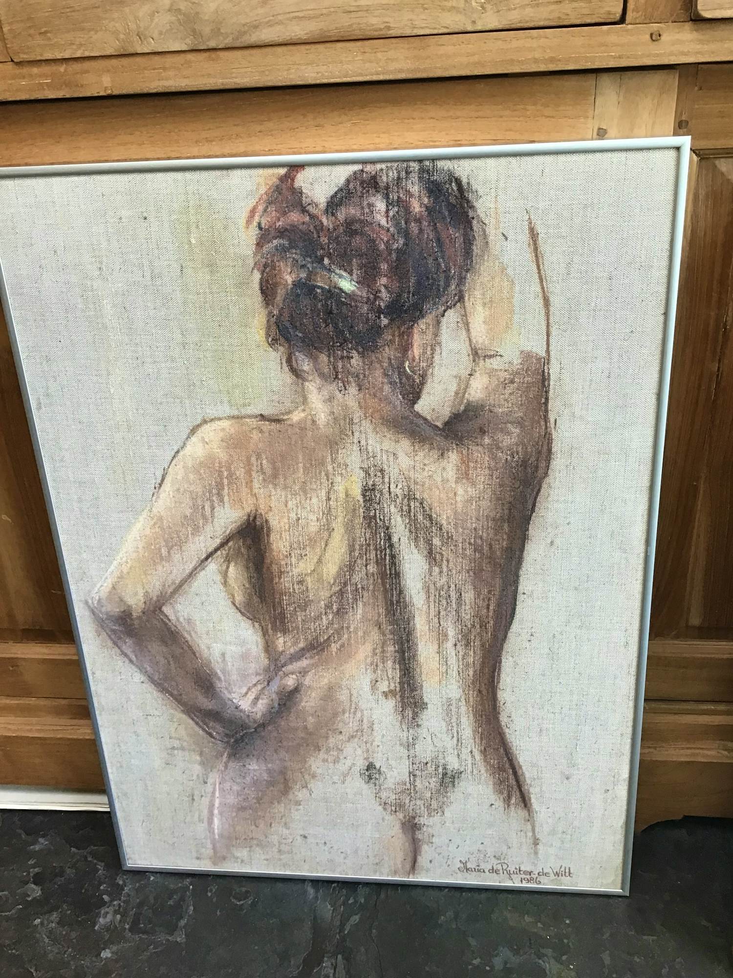 Maria de Ruiter de Witt - Naakt verkocht voor € 50!