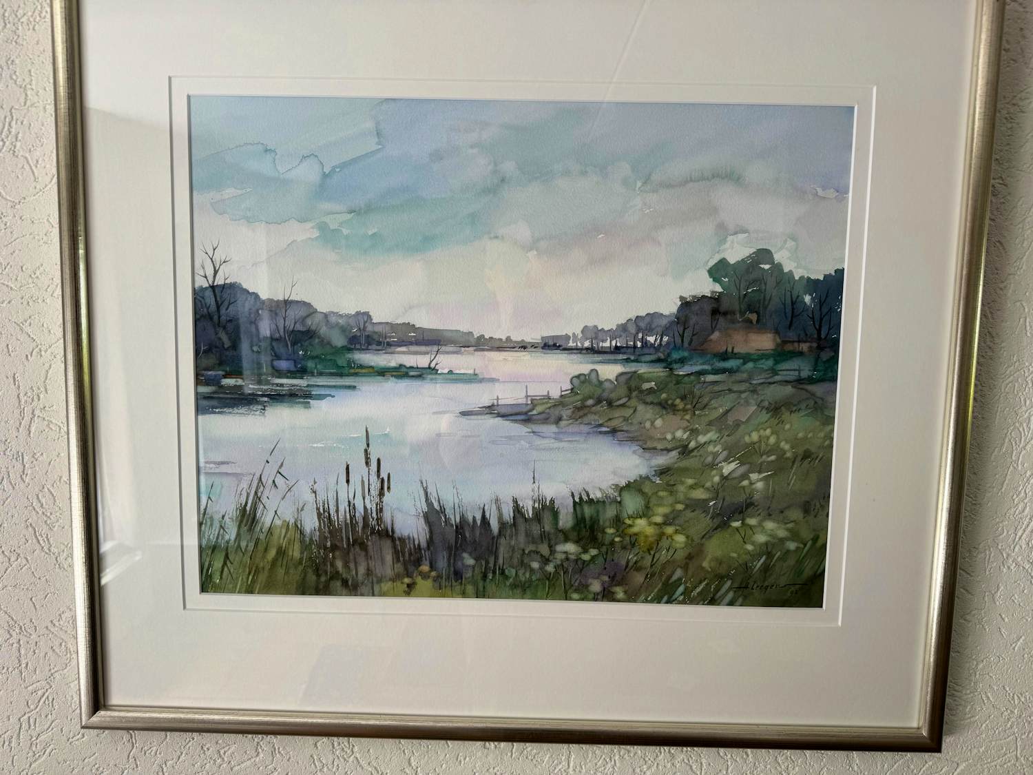 Harrie Zeegers - Zicht op de Oude Maas kopen? Bied vanaf 60!