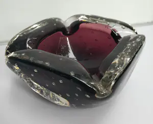 Murano Glas - Verschillende asbakken jaren 60 (3) kopen? Bied vanaf 35!