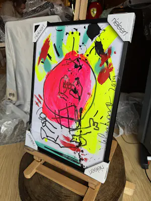 Peter Klashorst - “Vibrant Neon Energy – Late Work 2019 kopen? Bied vanaf 150!