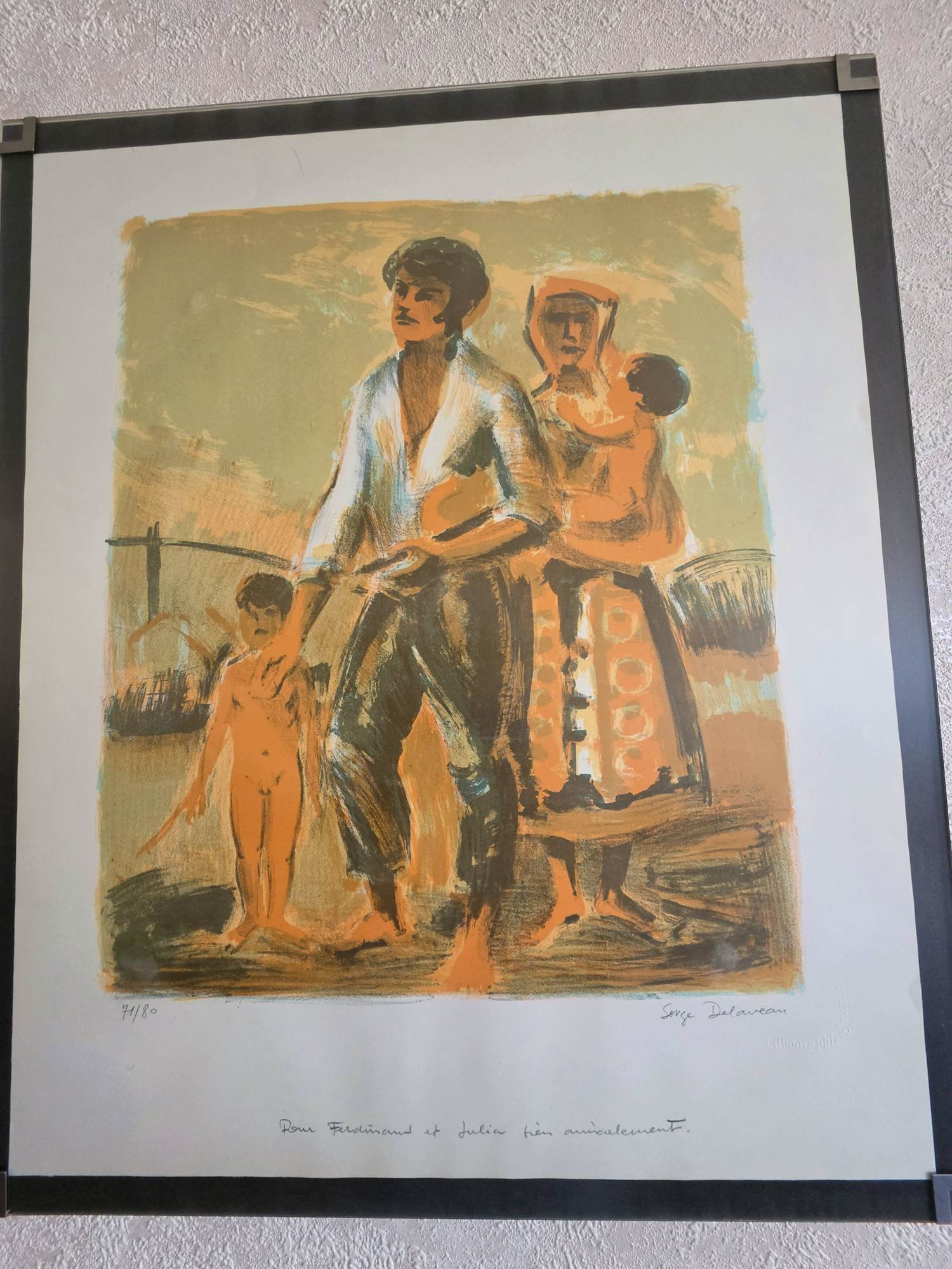 Serge Delaveau - Litho kopen? Bied vanaf 30!