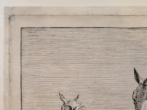 Paulus Potter - Twee Paarden kopen? Bied vanaf 100!