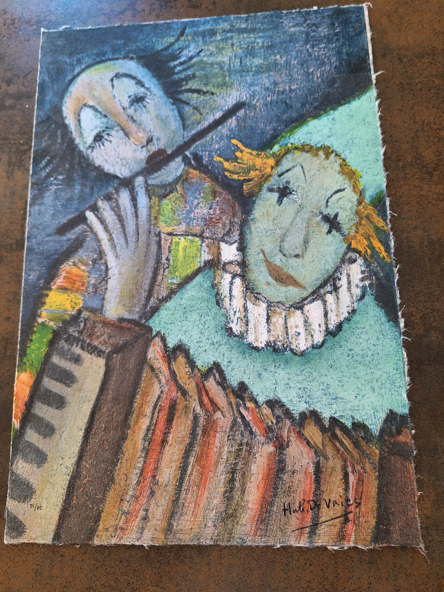 Hubert De Vries - Clown kopen? Bied vanaf 30!
