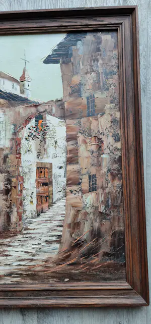 Gaston Castello - Spaans dorpsgezicht kopen? Bied vanaf 60!