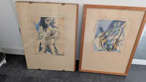 Pierre van Soest - Blinde man (met drie voorstudies) kopen? Bied vanaf 1495!