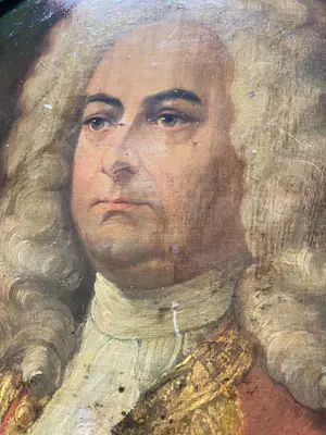 Onbekend - 2 portretten - Wolfgang Amadeus Mozart & George Frideric Händel kopen? Bied vanaf 80!