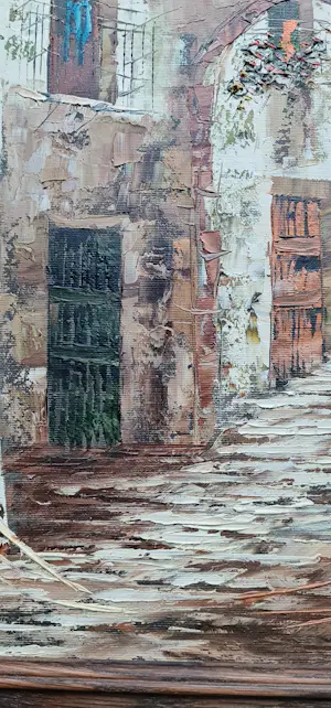 Gaston Castello - Spaans dorpsgezicht kopen? Bied vanaf 60!