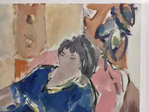 Onbekend - Vrouw. In de sfeer van Matisse. kopen? Bied vanaf 20!