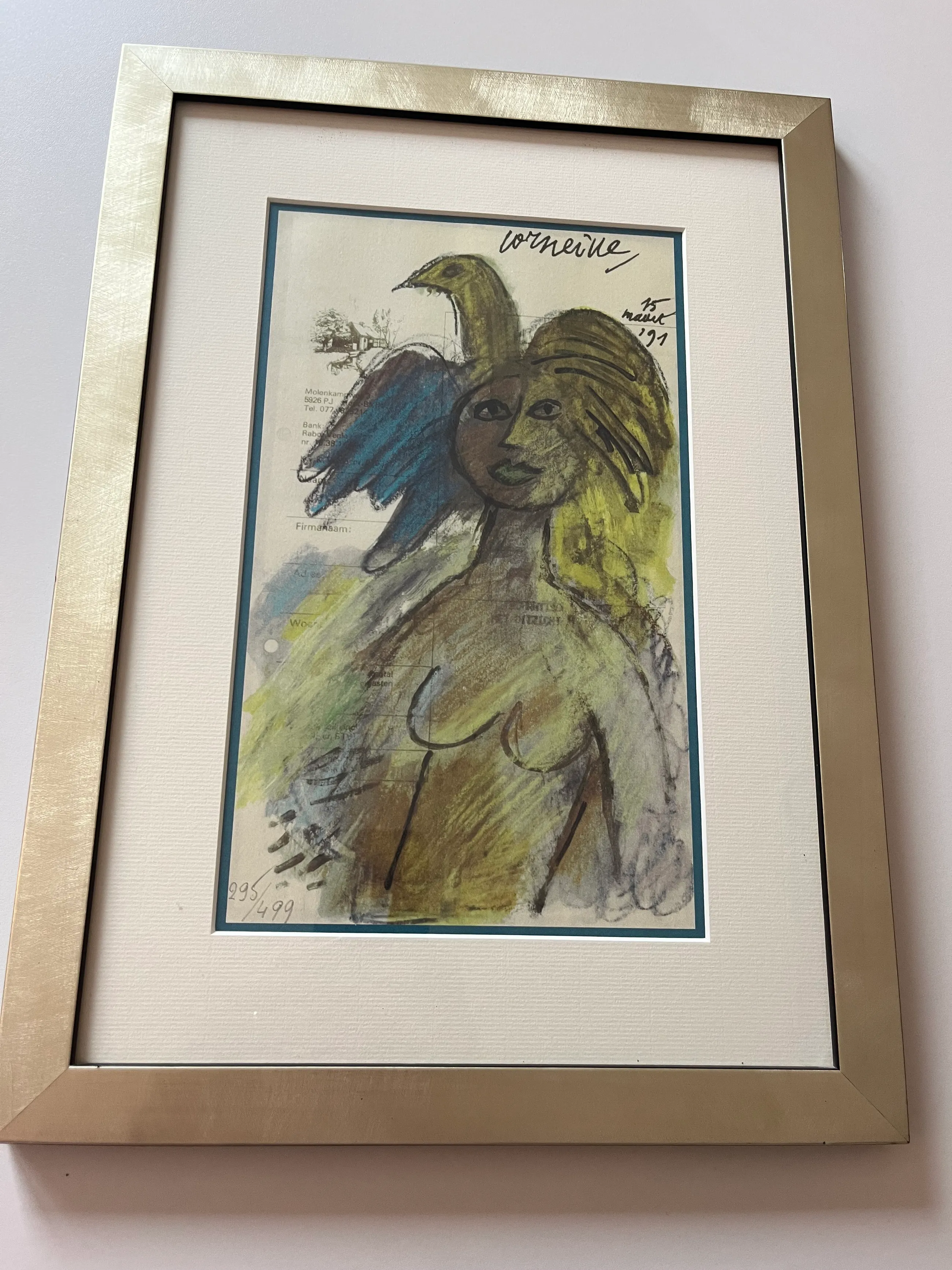 Buy Corneille - Fantasierijke vrouwfiguur met vogelachtige vormen? Bid from 150!