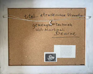 Willi Martinali - Etruskische vrouw kopen? Bied vanaf 100!