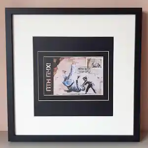 Banksy - FCK PTN Maximum card FDC with cancellation stamp 24.02.2023 Kyiv -2023 verkauft für € 120!