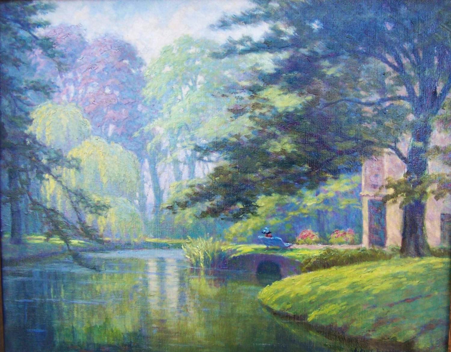 Louis Soonius - Parkgezicht, verkocht voor € 400!