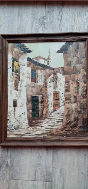 Gaston Castello - Spaans dorpsgezicht kopen? Bied vanaf 60!