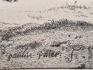 Paulus Potter - Twee Paarden kopen? Bied vanaf 100!