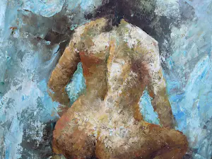 Niet of onleesbaar gesigneerd - Naakt. kopen? Bied vanaf 1!