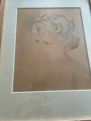 Sarika Goth - Portret van kind kaufen? Bieten Sie von 120!