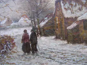 Buy Jan van den Brink - Winter.? Bid from 50!