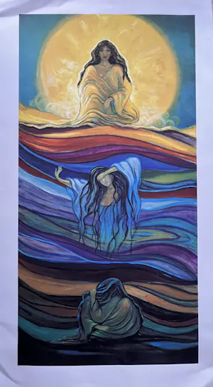 Onbekend - Grote gesigneerde zeefdruk kopen? Bied vanaf 20!