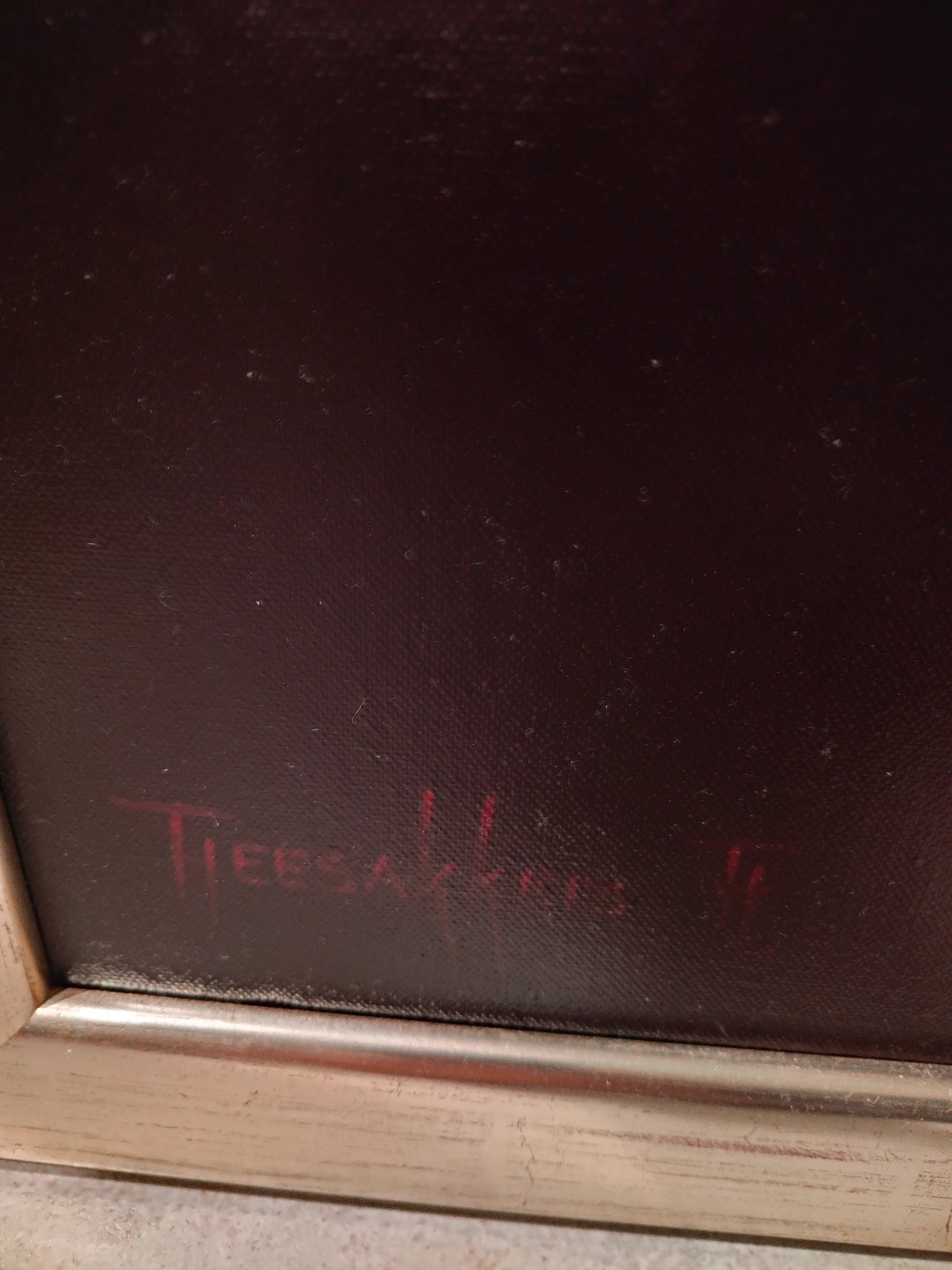 Buy Thomas Heesakkers - Sfeervol schilderij rode tulpen? Bid from 200!