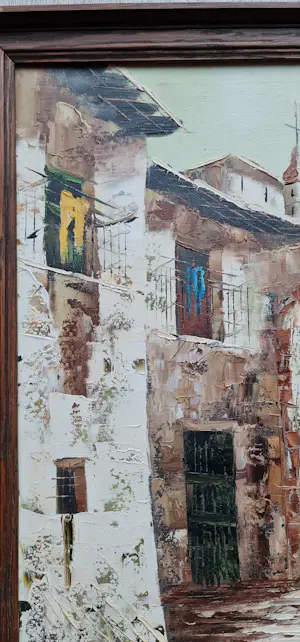 Gaston Castello - Spaans dorpsgezicht kopen? Bied vanaf 60!