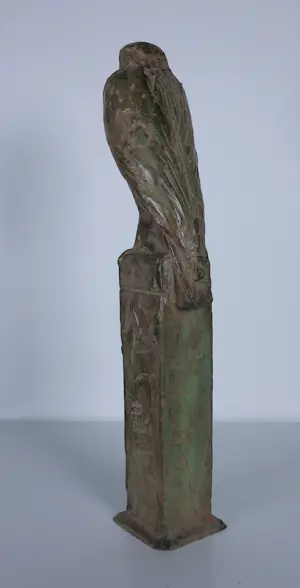 Tineke Nusink - (toegeschreven aan), Brons, Valk kopen? Bied vanaf 400!
