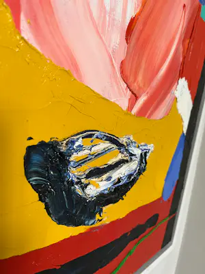 Geert Jan Jansen - Portret / Visage (in de stijl van Karel Appel) kopen? Bied vanaf 650!