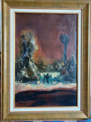 Paul Permeke - Landschap kopen? Bied vanaf 250!