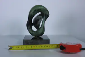 Brons (Onbekend) - Abstract organisch gevormd beeld kopen? Bied vanaf 100!