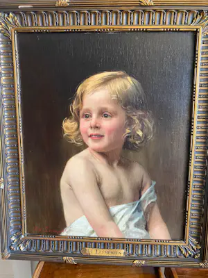 Jef Leempoels - Kinderportret kaufen? Bieten Sie von 500!
