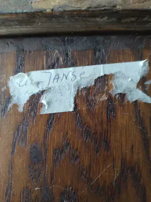 Felix Jansé - Olieverfschilderij met voorstelling van een koe in een stal kopen? Bied vanaf 150!
