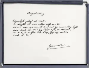 Gerard Reve - Drie tegeltjes: Droom, Roeping en Dagsluiting kopen? Bied vanaf 150!